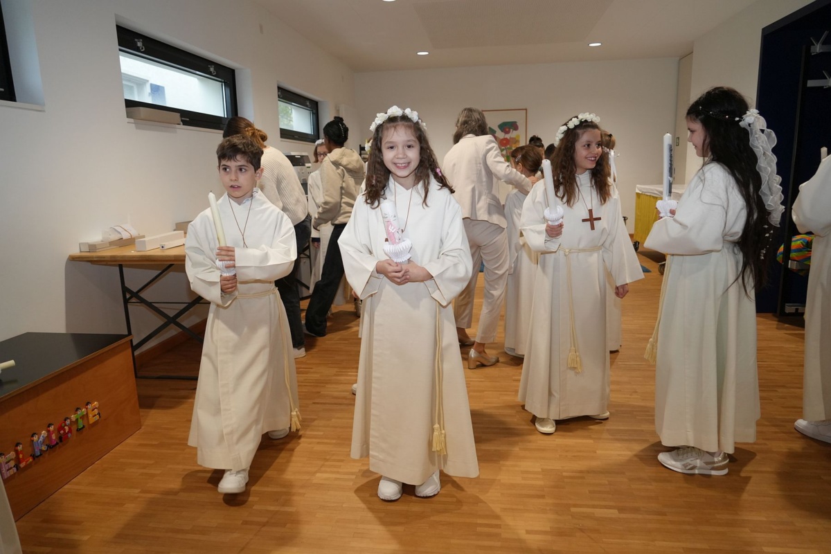 Erstkommunion Sonntag April Herz Jesu Lenzburg